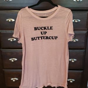 Torrid Buckle Up Buttercup Tee